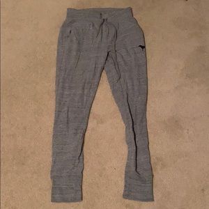 grey PINK joggers